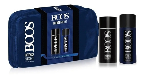 BOOS NECESER INTENSE NIGHT MEN EDP X 90 ML.